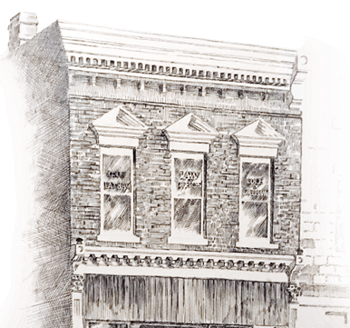 Illustration of Cole & Valkenburgh, P.C.'s office building